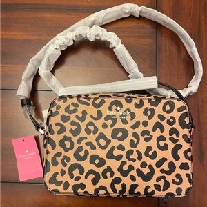 Kate Spade Cheetah print Harper Crossbody NWT